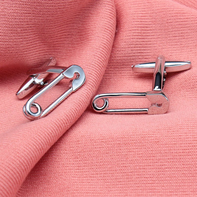 Main Safety Pin Cufflinks image