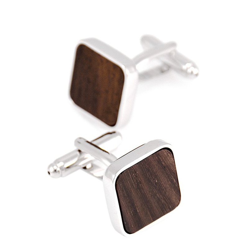 Main Wood Inlaid Cufflinks image