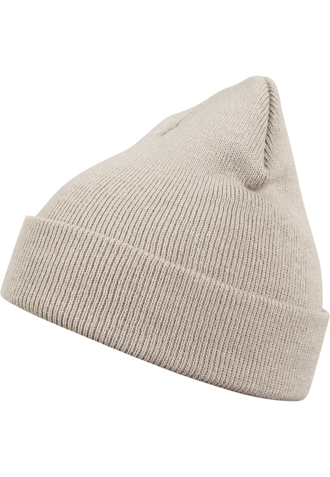 A stylish Beanie Basic Flap made from 100% polyacryl, featuring a unique flap design for added warmth and comfort.