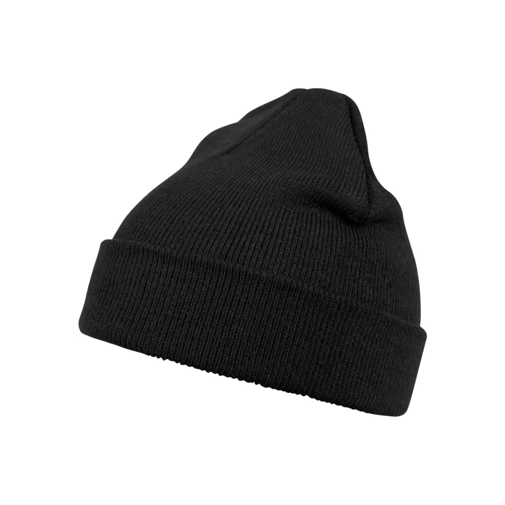 A stylish Beanie Basic Flap made from 100% polyacryl, featuring a unique flap design for added warmth and comfort.