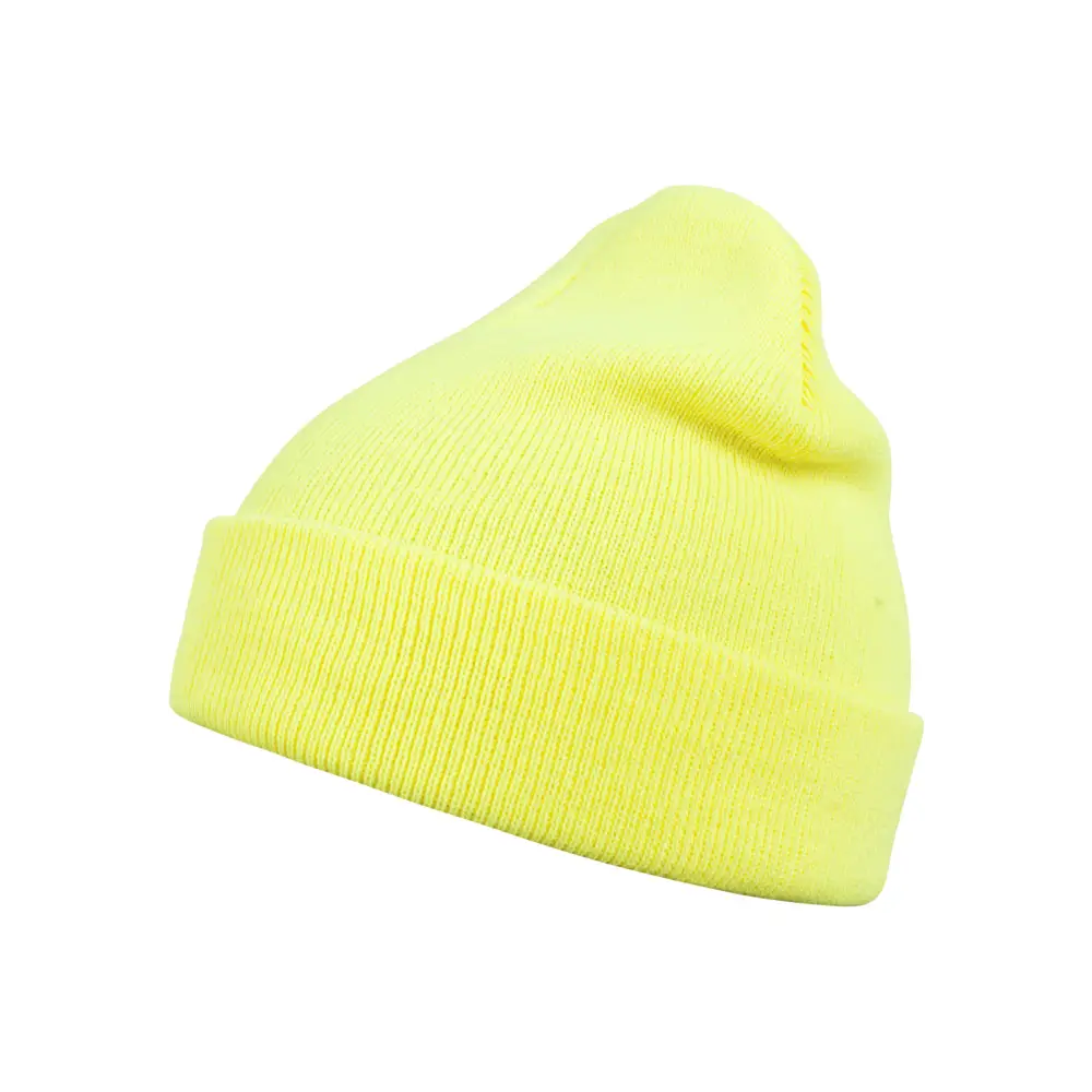 A stylish Beanie Basic Flap made from 100% polyacryl, featuring a unique flap design for added warmth and comfort.