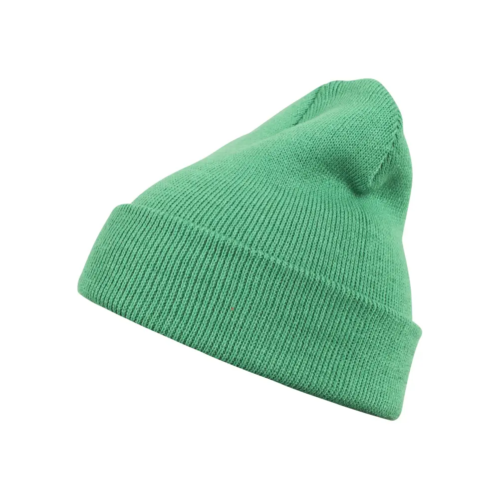 A stylish Beanie Basic Flap made from 100% polyacryl, featuring a unique flap design for added warmth and comfort.