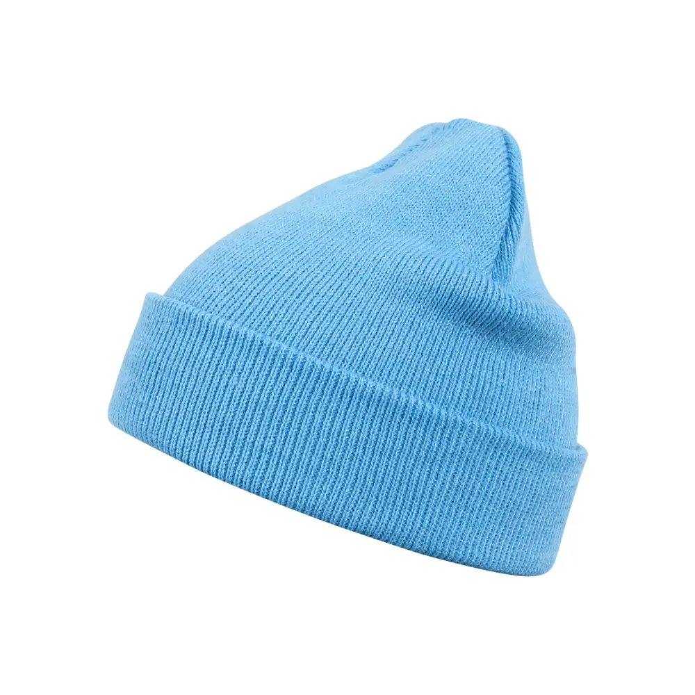 A stylish Beanie Basic Flap made from 100% polyacryl, featuring a unique flap design for added warmth and comfort.