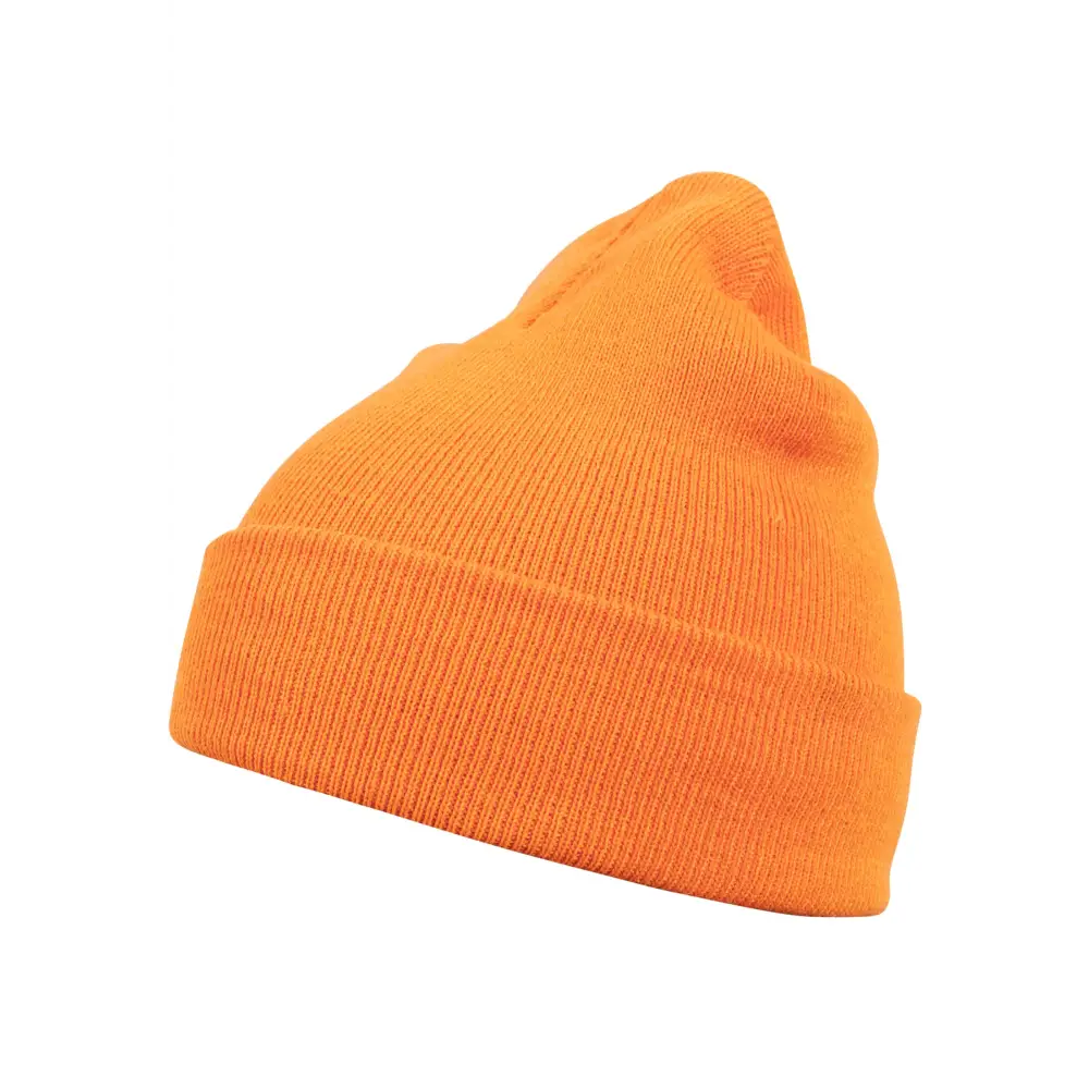 A stylish Beanie Basic Flap made from 100% polyacryl, featuring a unique flap design for added warmth and comfort.