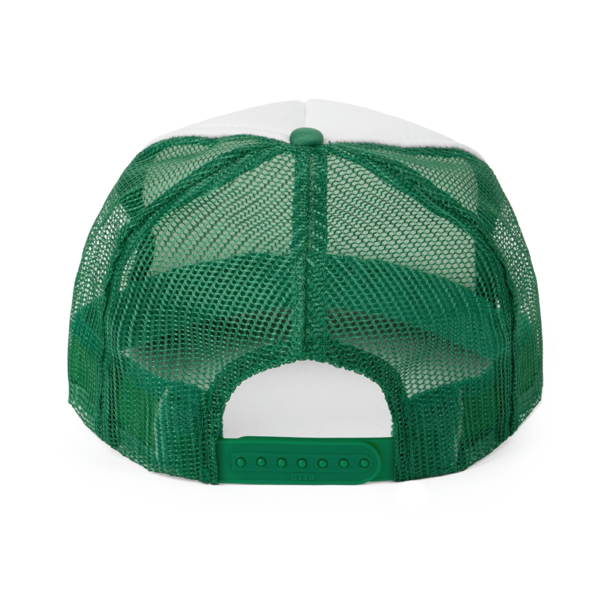 Best Coochie Ever Funny Trucker Hat featuring a humorous slogan on a durable polyester front and breathable nylon mesh back.