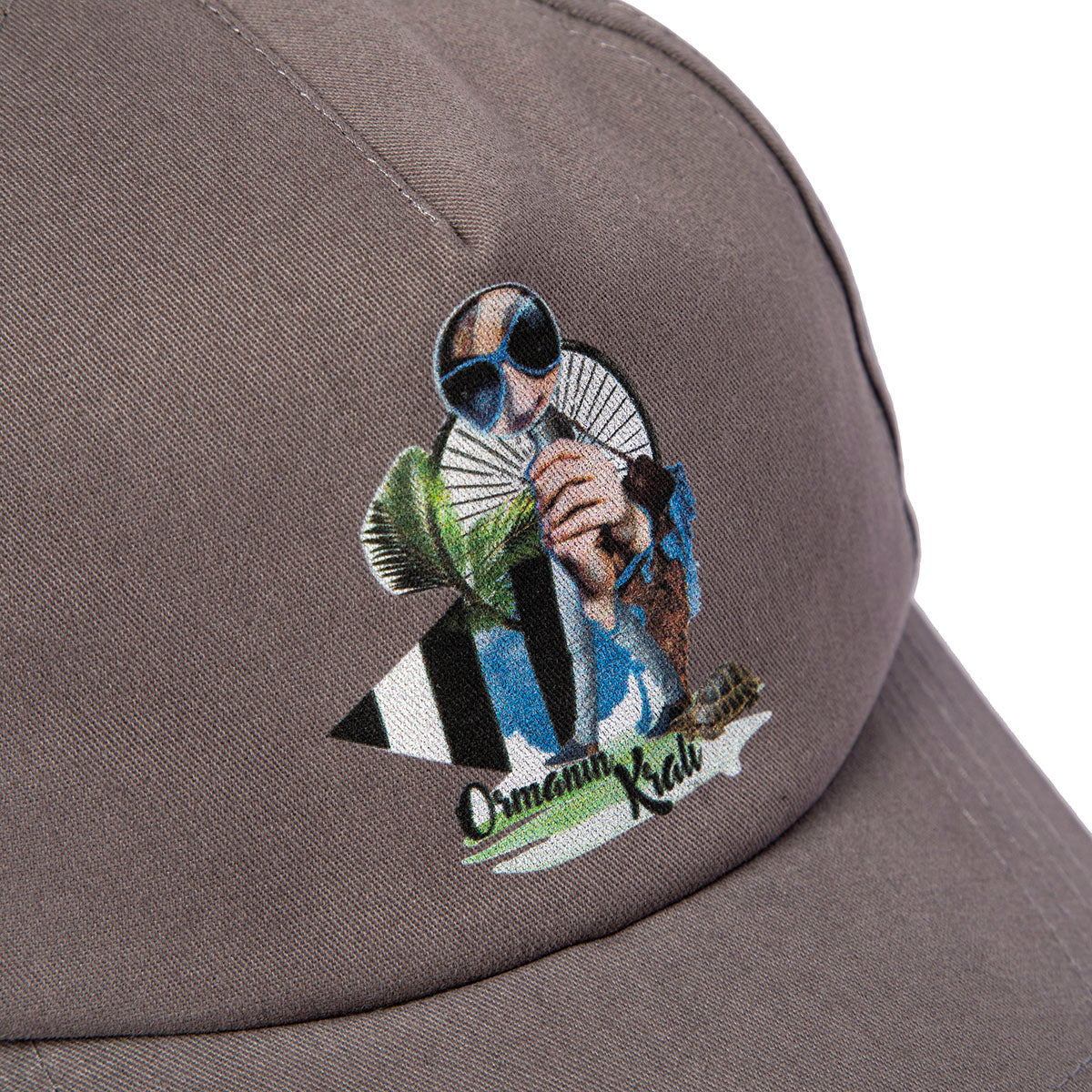 BiggDesign Nature Snapback Cap aus 100% Baumwolle mit breitem Hutschirm und kreativem Muster für Outdoor-Aktivitäten.