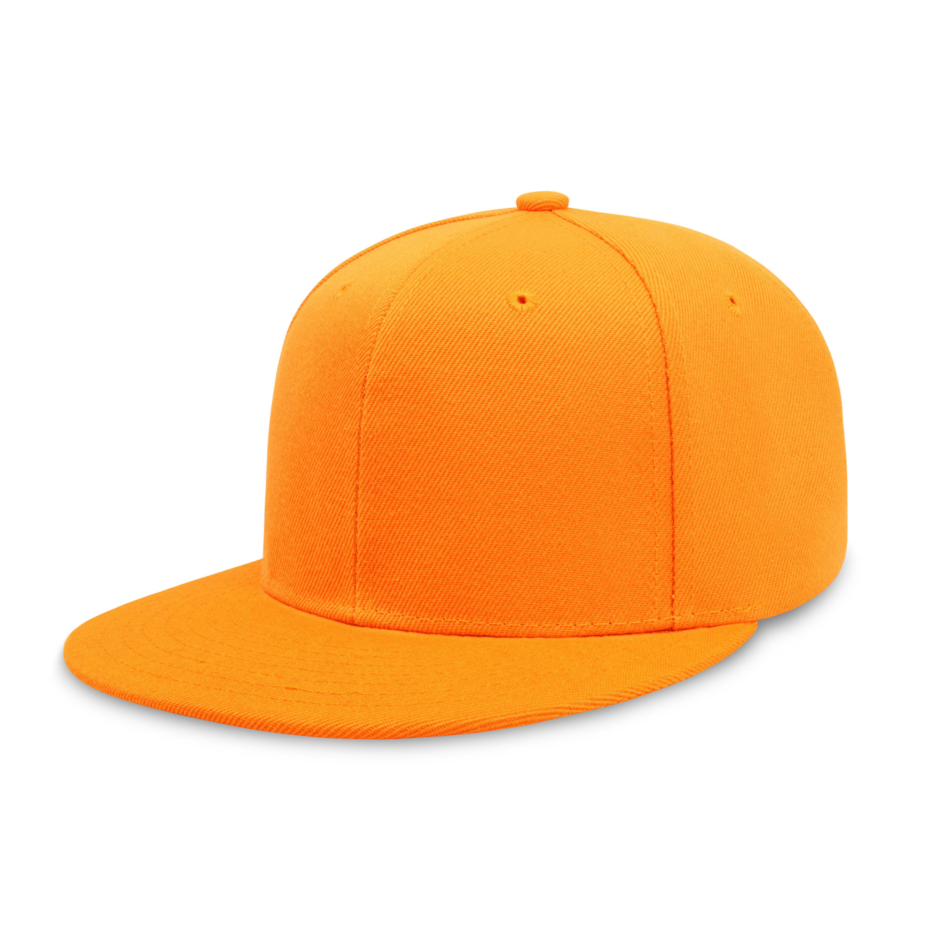 Classic Flat Bill Snapback hat in various colors with a structured fit and flat bill design.