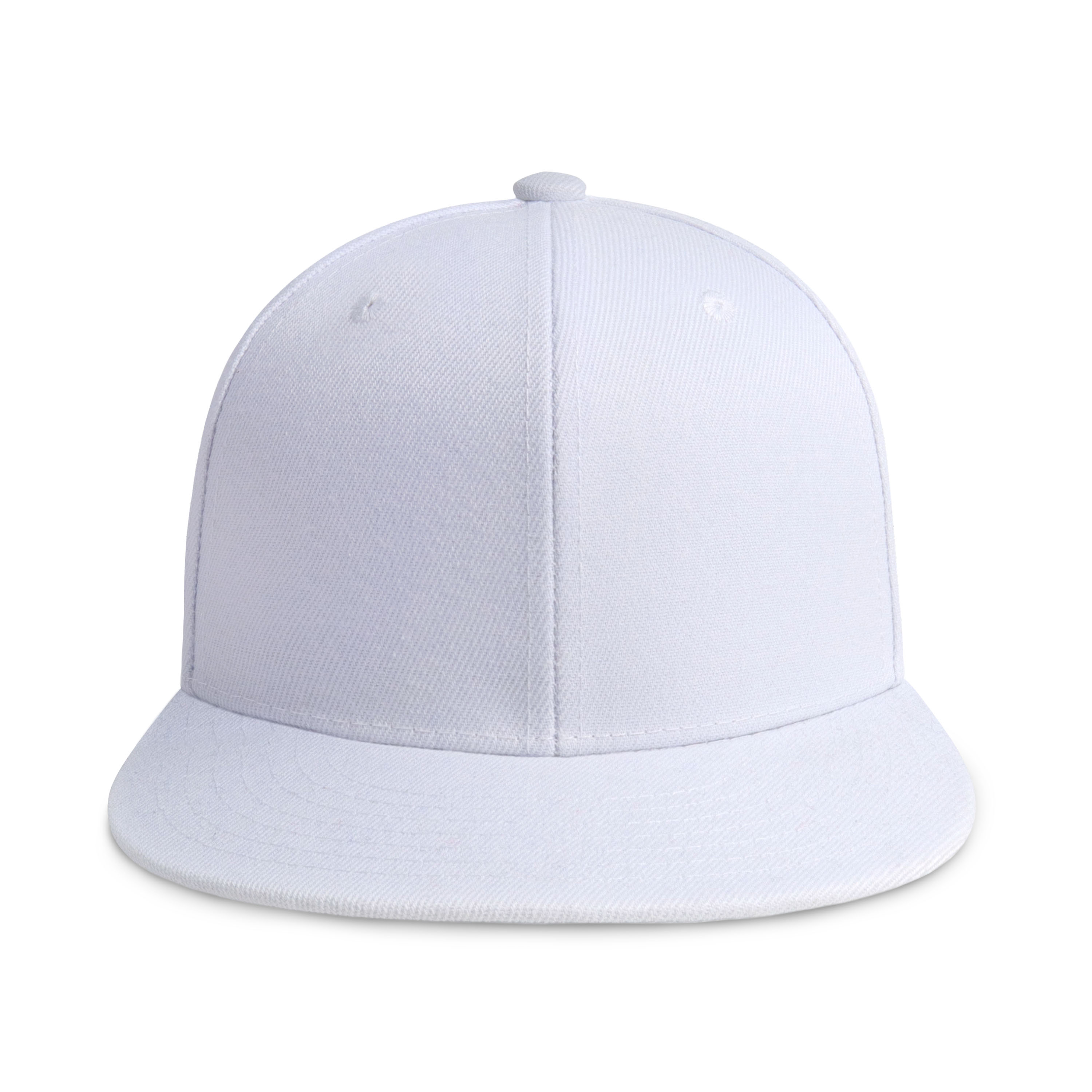 Classic Flat Bill Snapback hat in various colors with a structured fit and flat bill design.