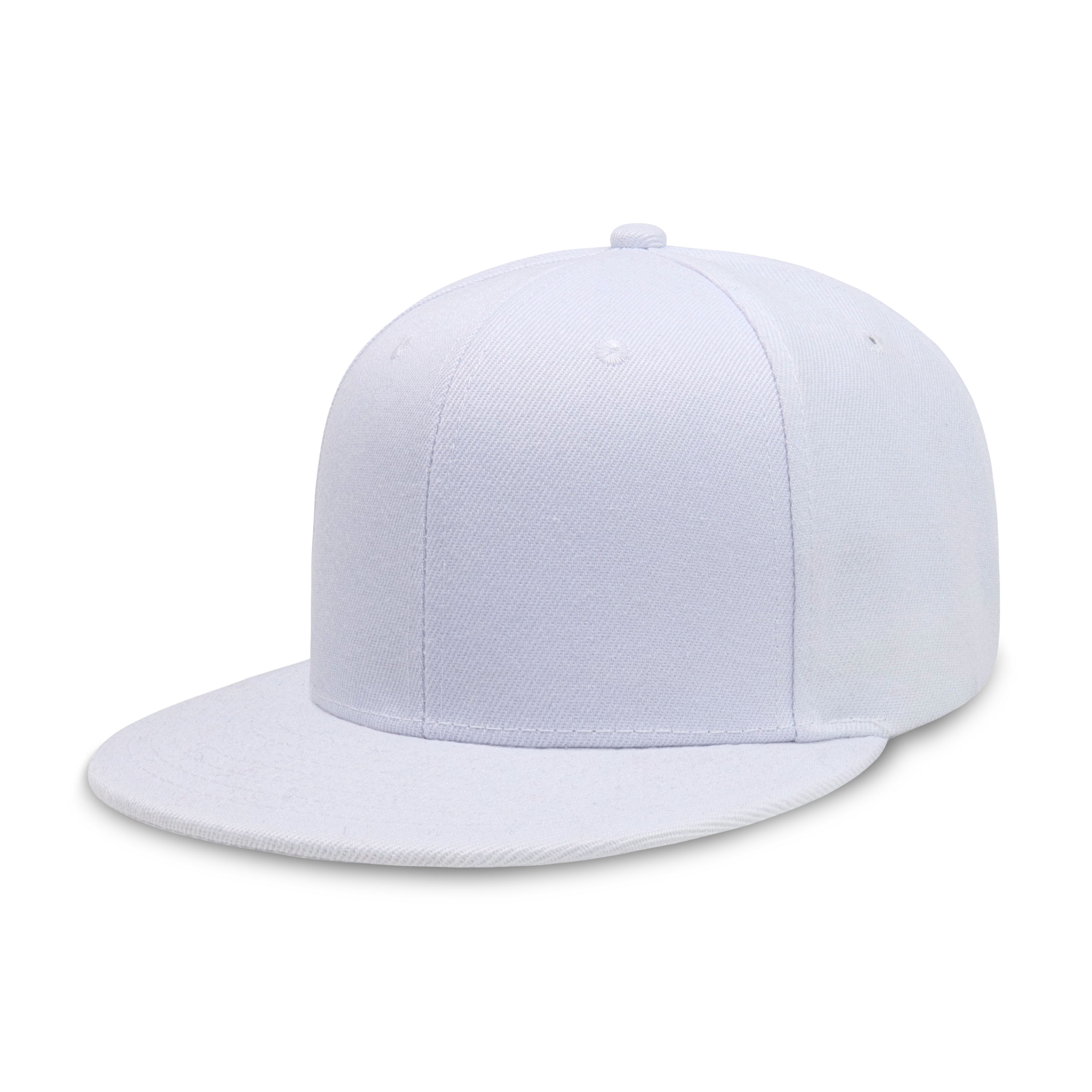 Classic Flat Bill Snapback hat in various colors with a structured fit and flat bill design.