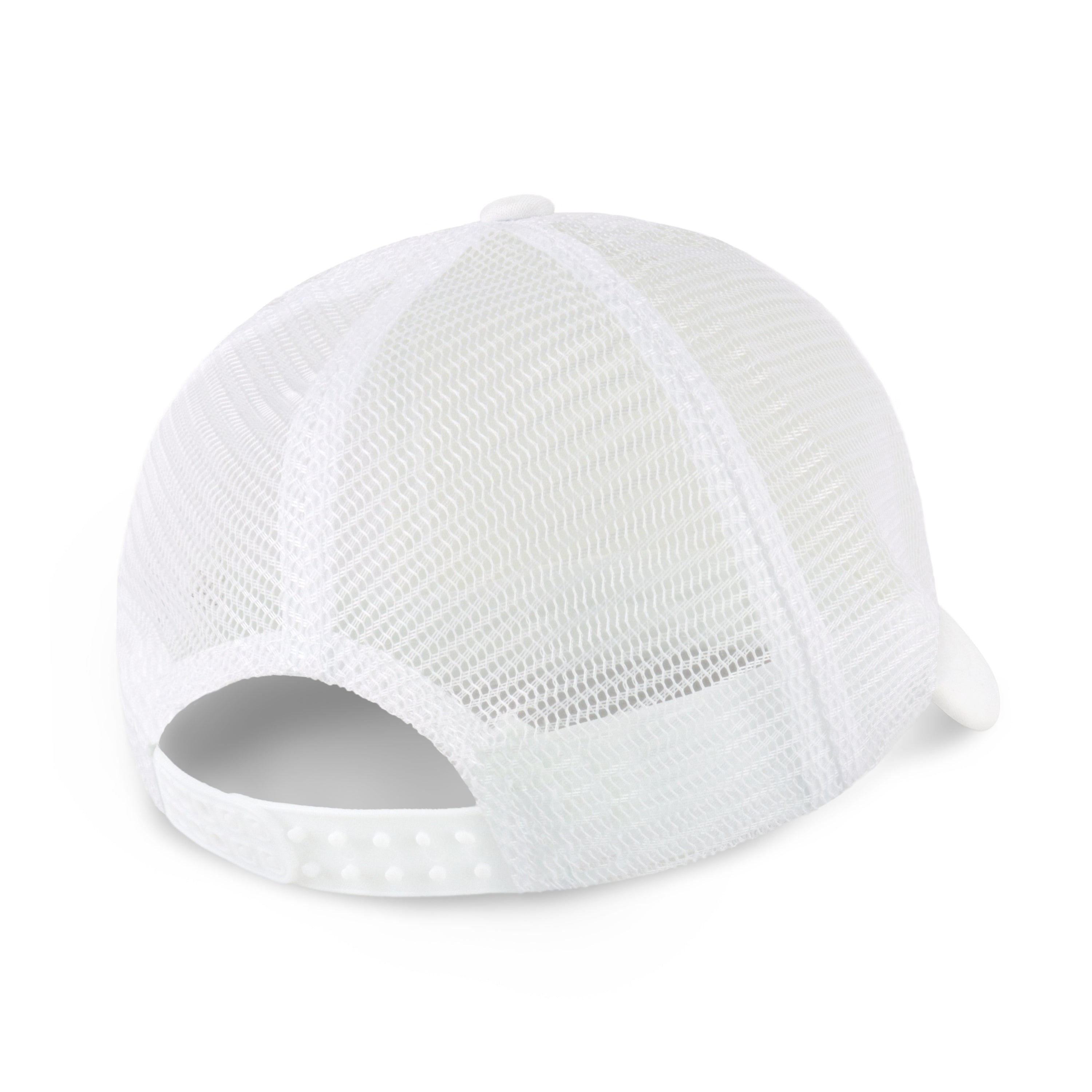 Classic Foam Trucker Cap featuring a low profile design, adjustable fit, and plastic snap closure, perfect for outdoor activities.