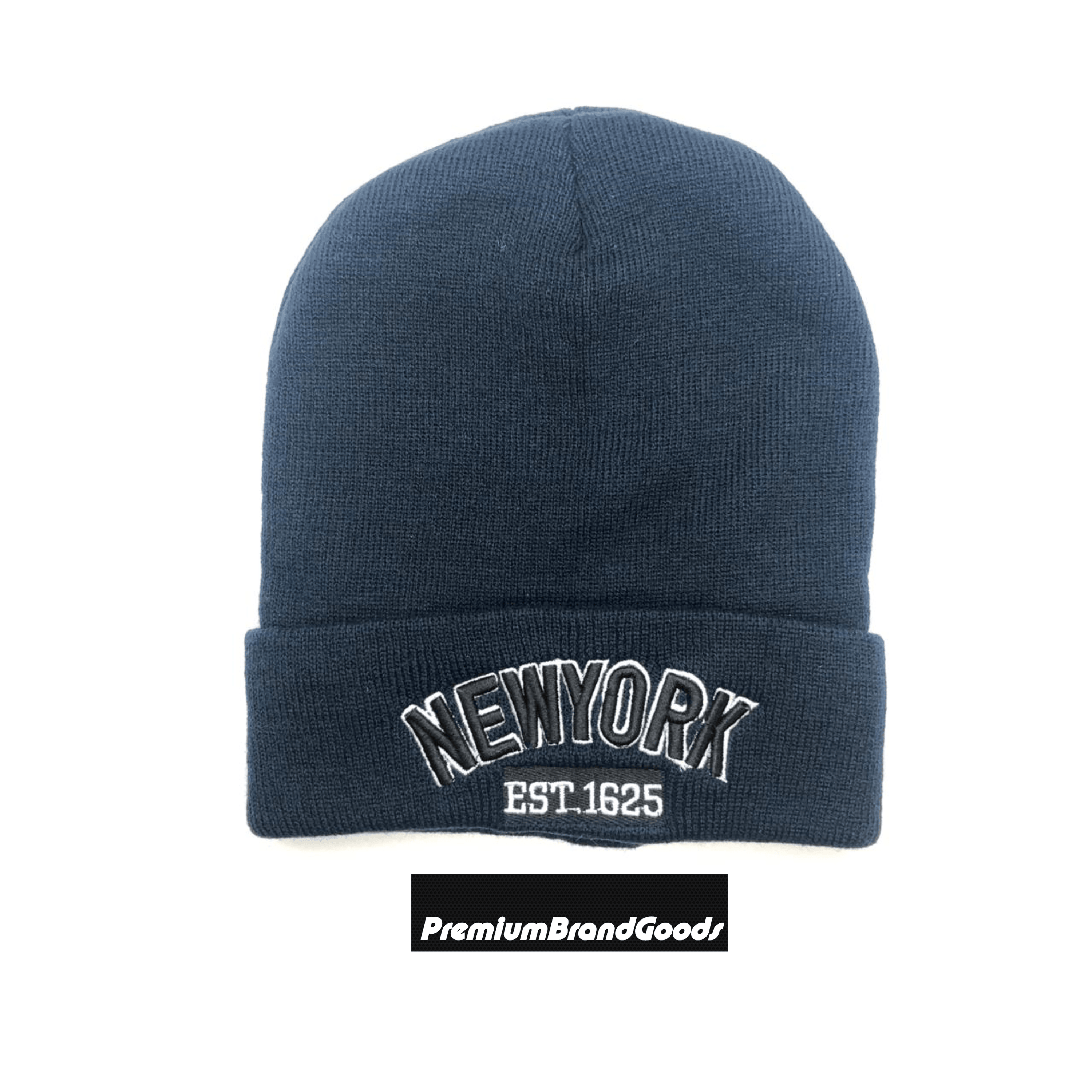 Classic NY Winter Hat Beanies featuring thick fur lining, available in multiple colors including green, black, navy, grey, and white.