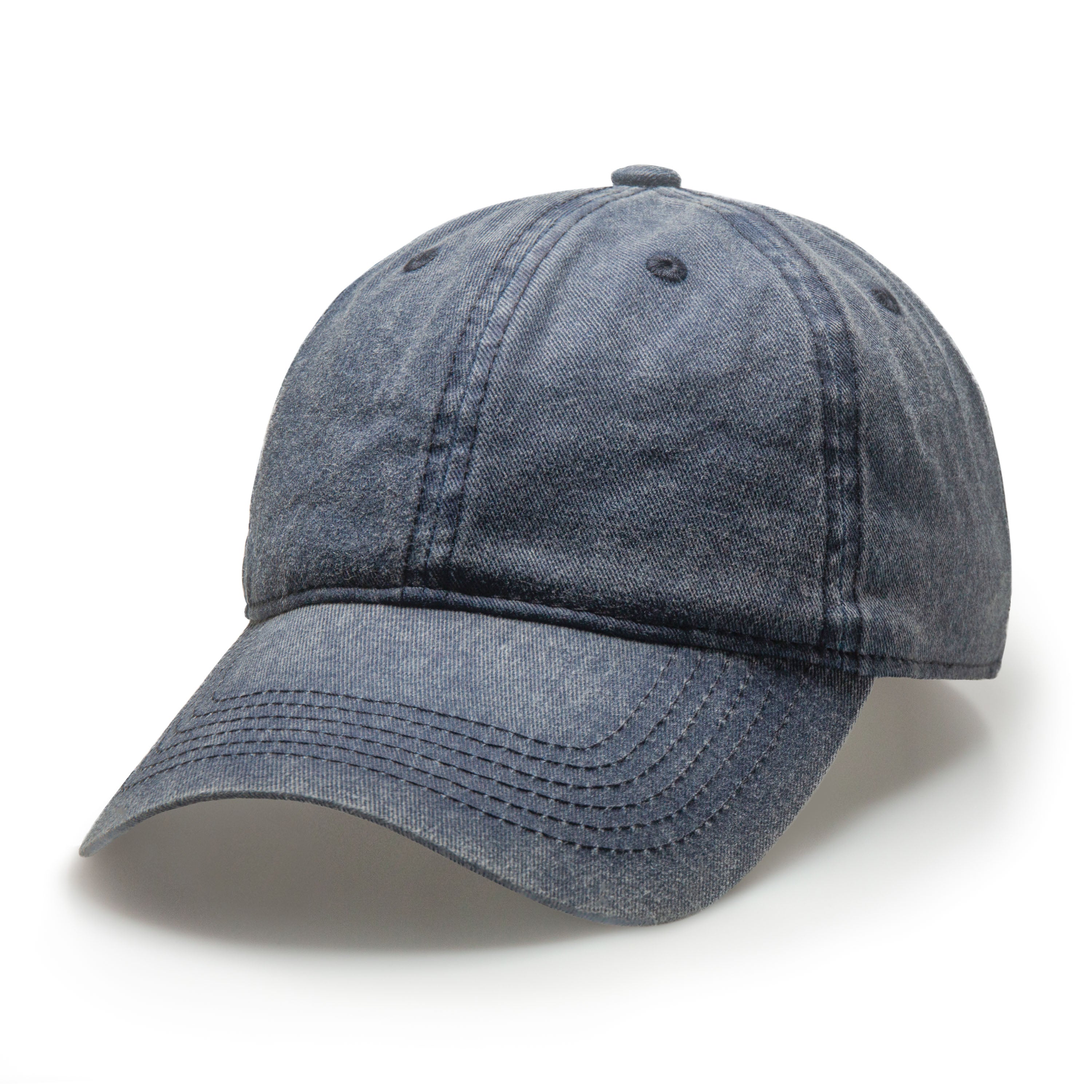 Classic Pigment Dyed Cap made of washed cotton twill, featuring an adjustable metal cam buckle closure and a low-profile design.