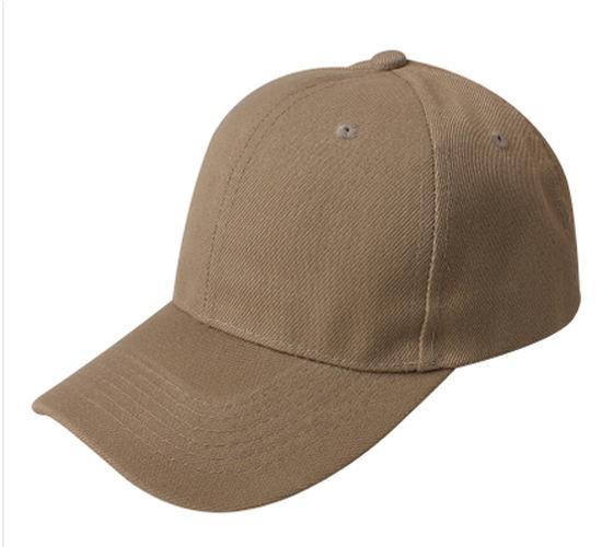 Solid Color Casual Baseball Cap for Men, featuring a dome shape and adjustable strap, made from cotton polyester.