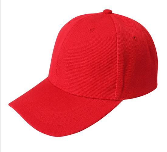 Solid Color Casual Baseball Cap for Men, featuring a dome shape and adjustable strap, made from cotton polyester.