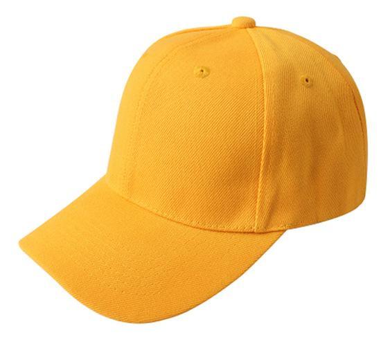 Solid Color Casual Baseball Cap for Men, featuring a dome shape and adjustable strap, made from cotton polyester.