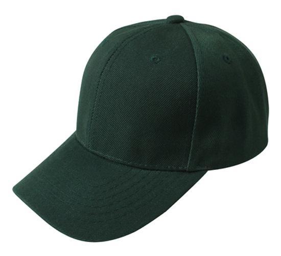 Solid Color Casual Baseball Cap for Men, featuring a dome shape and adjustable strap, made from cotton polyester.