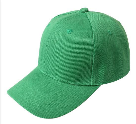 Solid Color Casual Baseball Cap for Men, featuring a dome shape and adjustable strap, made from cotton polyester.