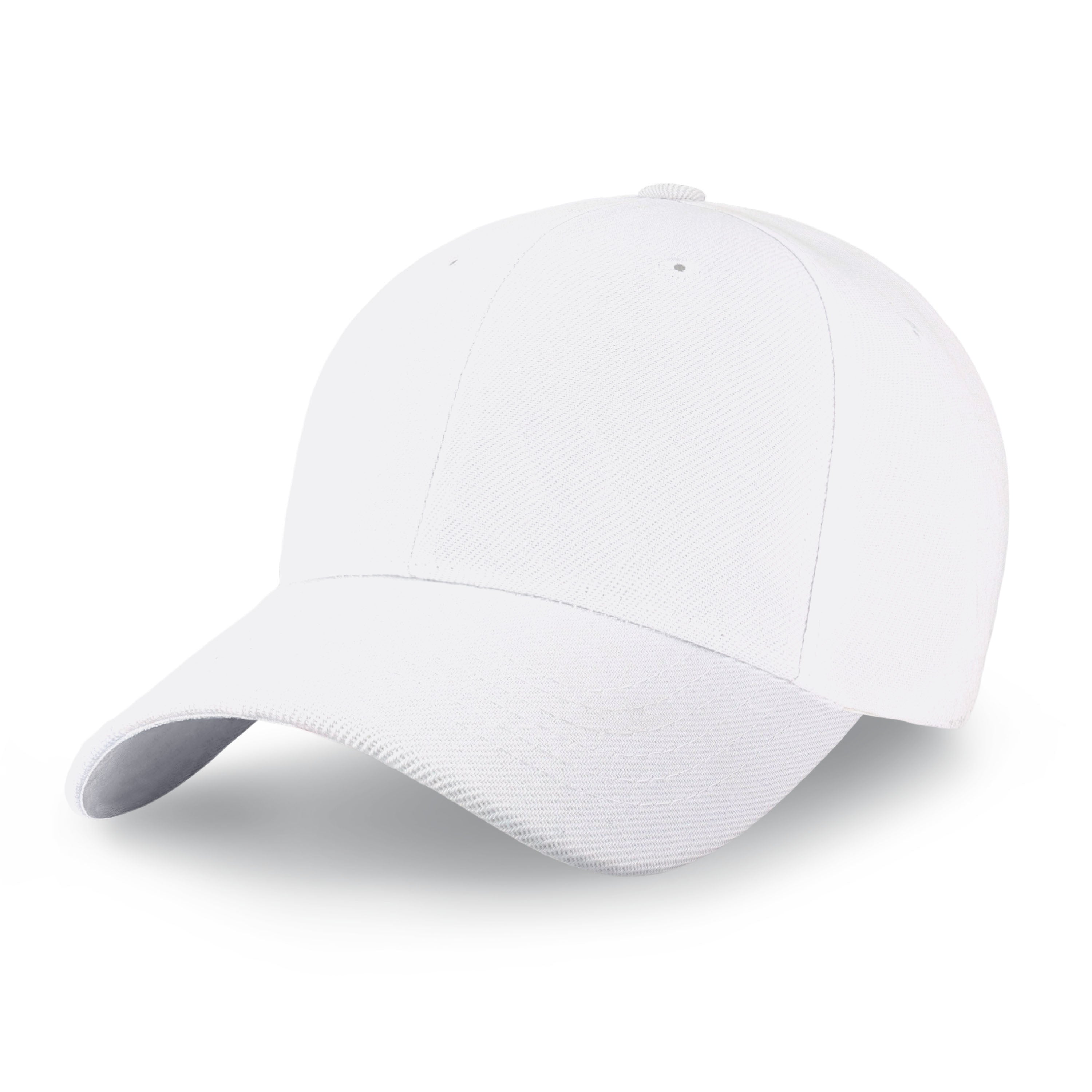 Structured Ball Cap in various colors with a curved bill and adjustable Velcro closure, showcasing its stylish design and comfort.