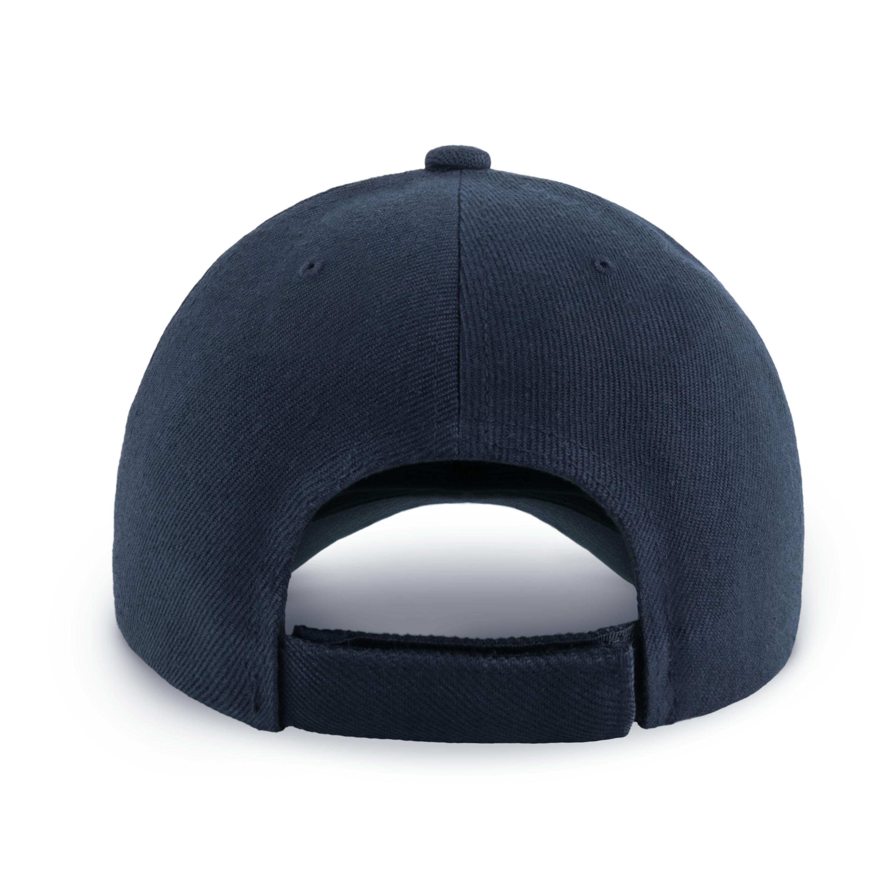 Structured Ball Cap in various colors with a curved bill and adjustable Velcro closure, showcasing its stylish design and comfort.