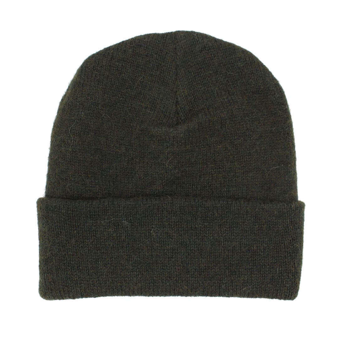 USA Alpaca Watch Cap featuring a classic design, made from 80% US alpaca fiber and a soft microfleece lining, perfect for warmth and comfort.