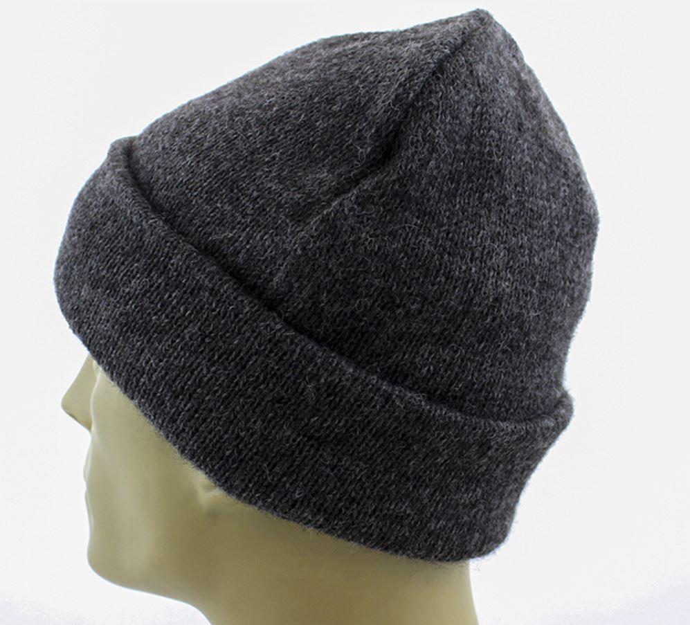 USA Alpaca Watch Cap featuring a classic design, made from 80% US alpaca fiber and a soft microfleece lining, perfect for warmth and comfort.