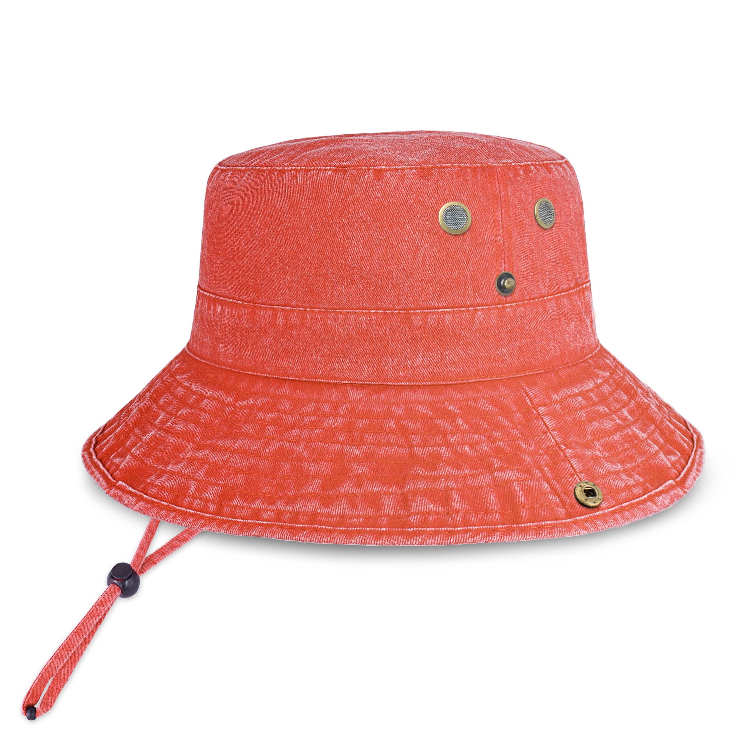 Wide Brim Bucket Hat made of soft cotton, featuring a flexible brim for comfort and UV protection, perfect for outdoor activities.