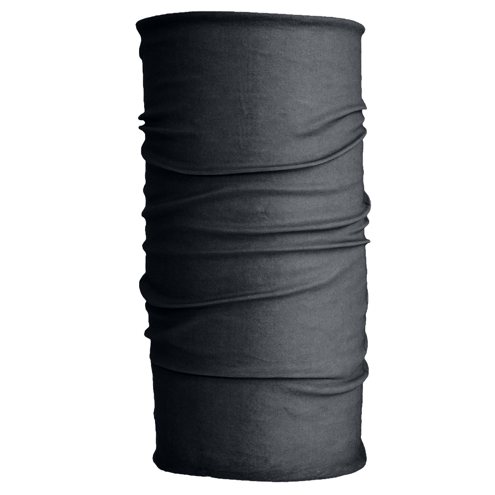 Dark Gray Wrap showcasing its multifunctional design and breathable fabric, perfect for various outdoor activities.