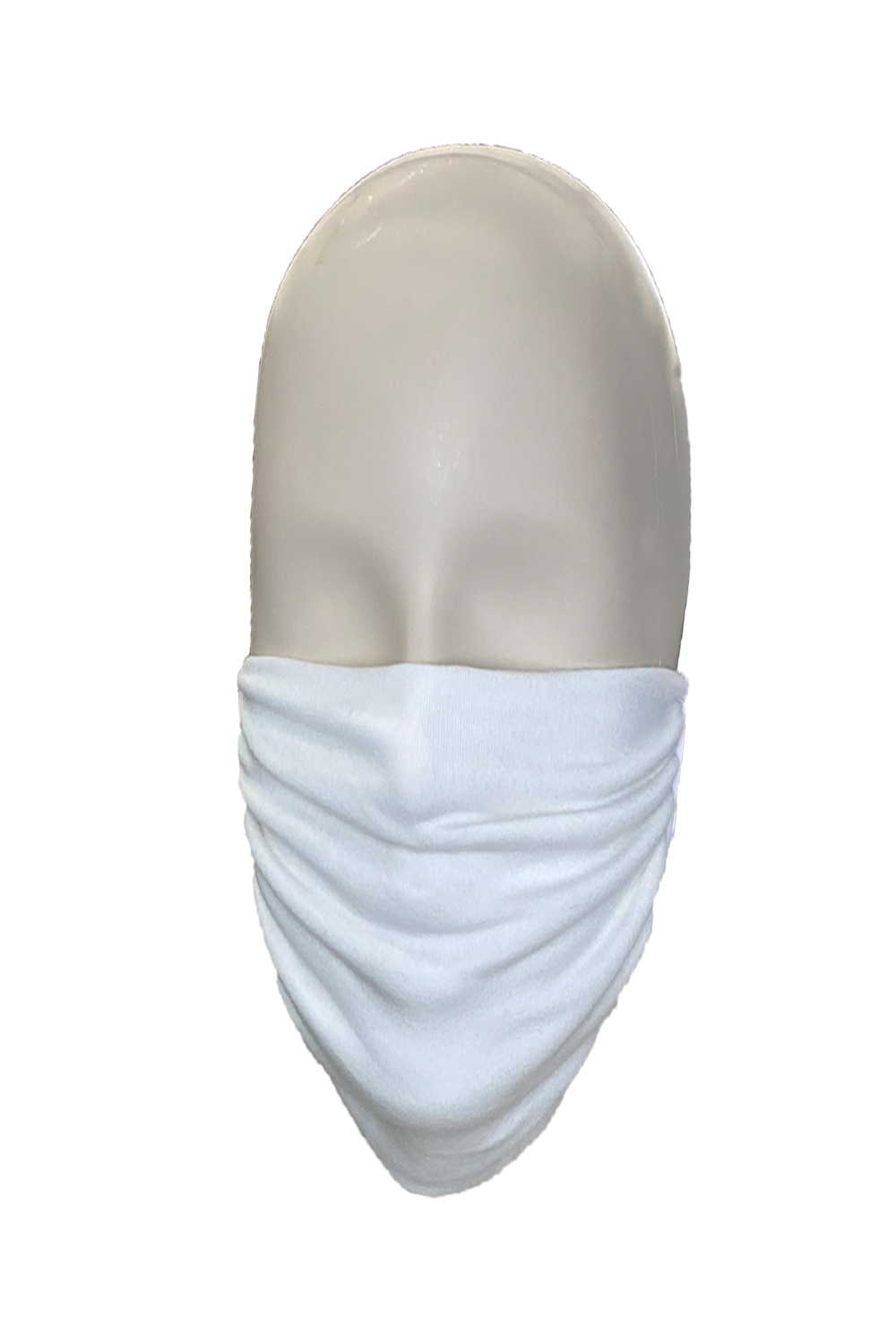 Pack of 4 stretchable satin head loop face masks, showcasing their comfortable design and inner filter pocket.