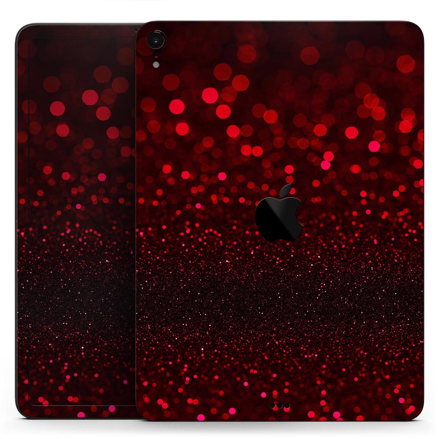 50 Shades of Unfocused Red skin decal for Apple iPad, showcasing vibrant colors and sleek design.