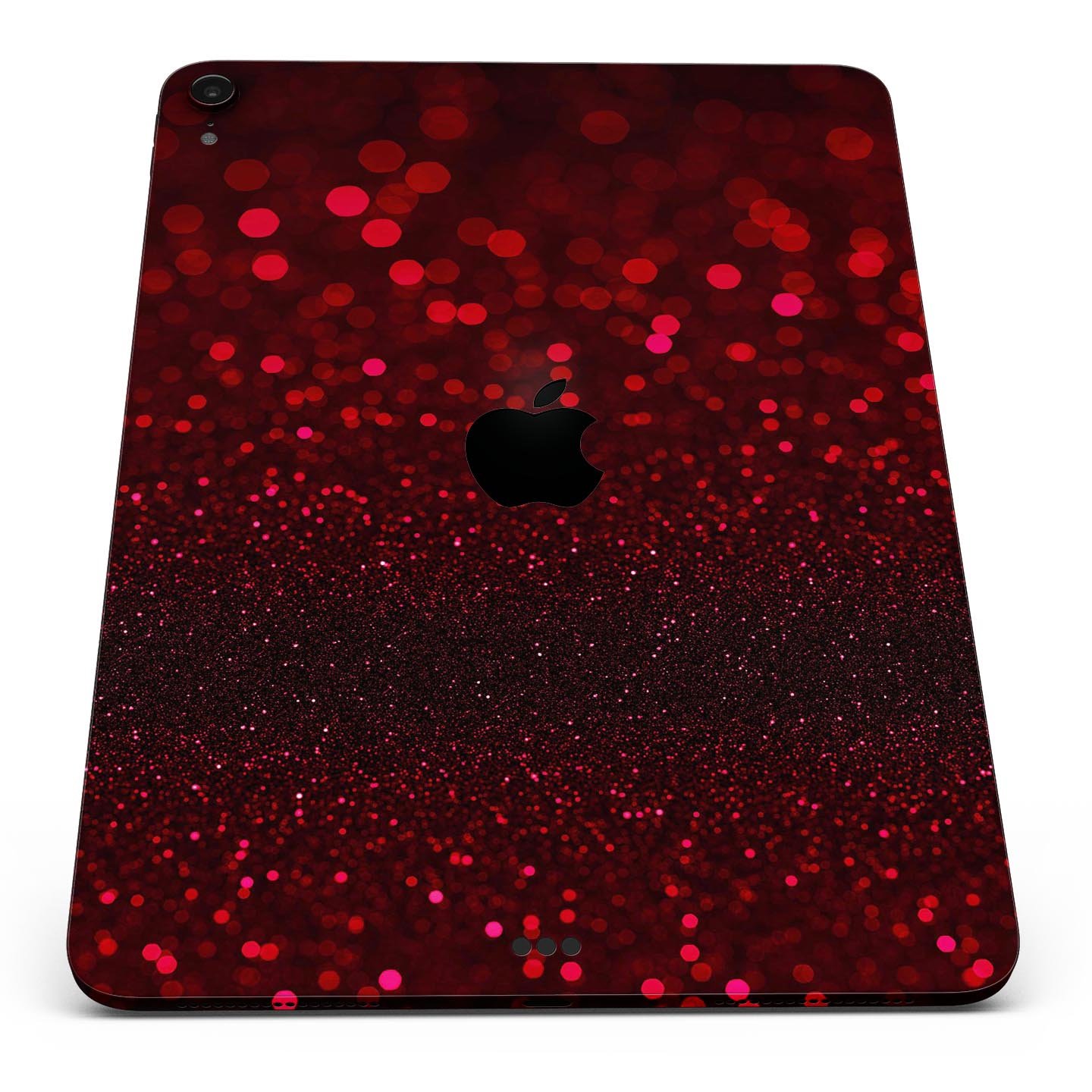 50 Shades of Unfocused Red skin decal for Apple iPad, showcasing vibrant colors and sleek design.