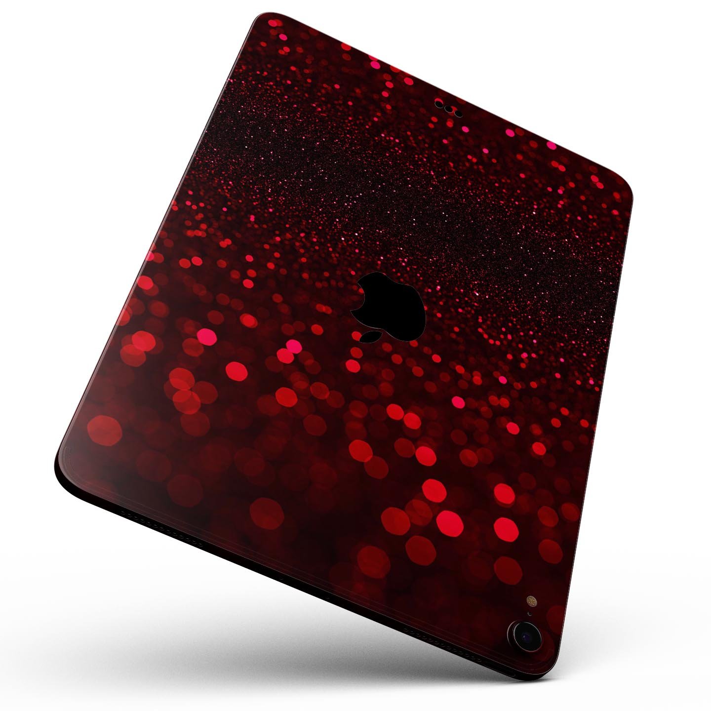 50 Shades of Unfocused Red skin decal for Apple iPad, showcasing vibrant colors and sleek design.