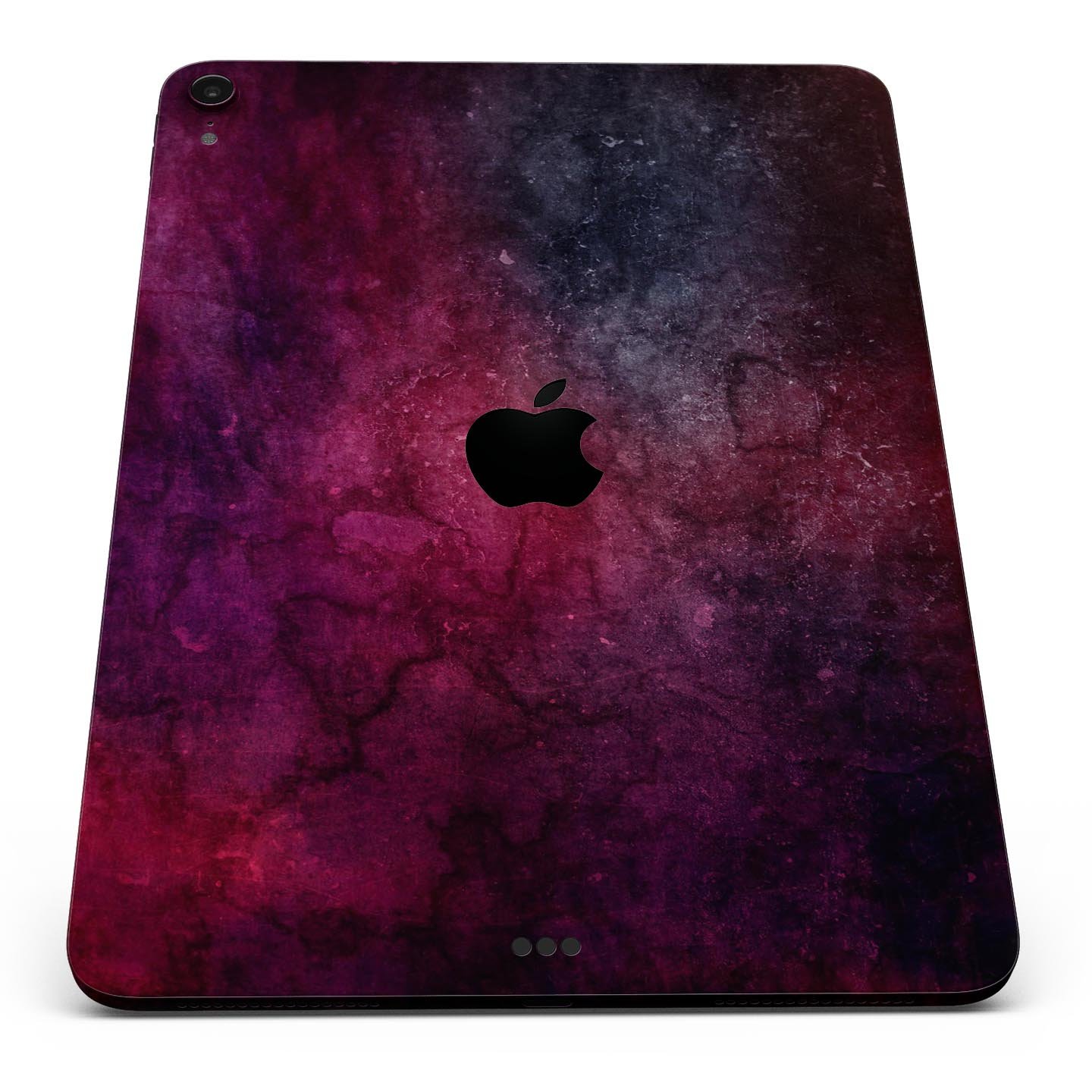 Abstract Fire & Ice V18 skin decal for Apple iPad Pro, showcasing vibrant colors and a sleek design.