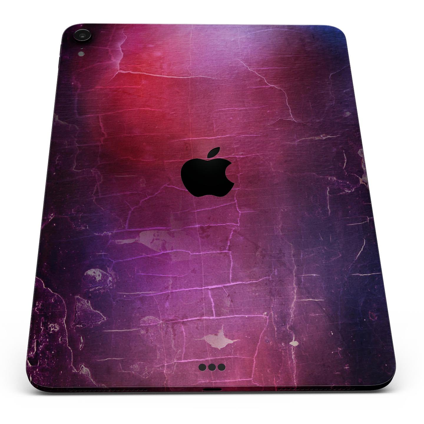 Abstract Fire & Ice V3 skin decal for Apple iPad Pro, showcasing vibrant colors and sleek design.