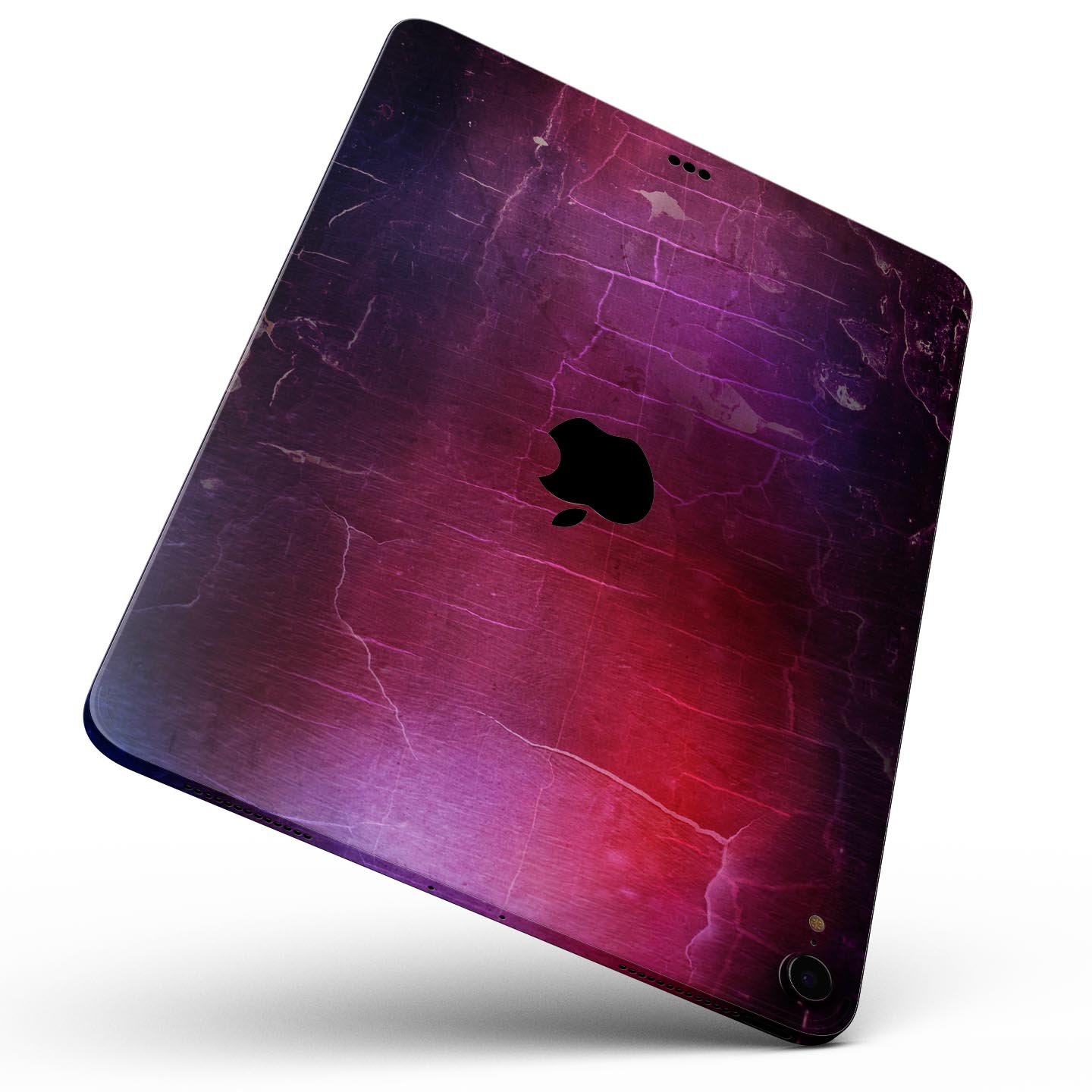 Abstract Fire & Ice V3 skin decal for Apple iPad Pro, showcasing vibrant colors and sleek design.