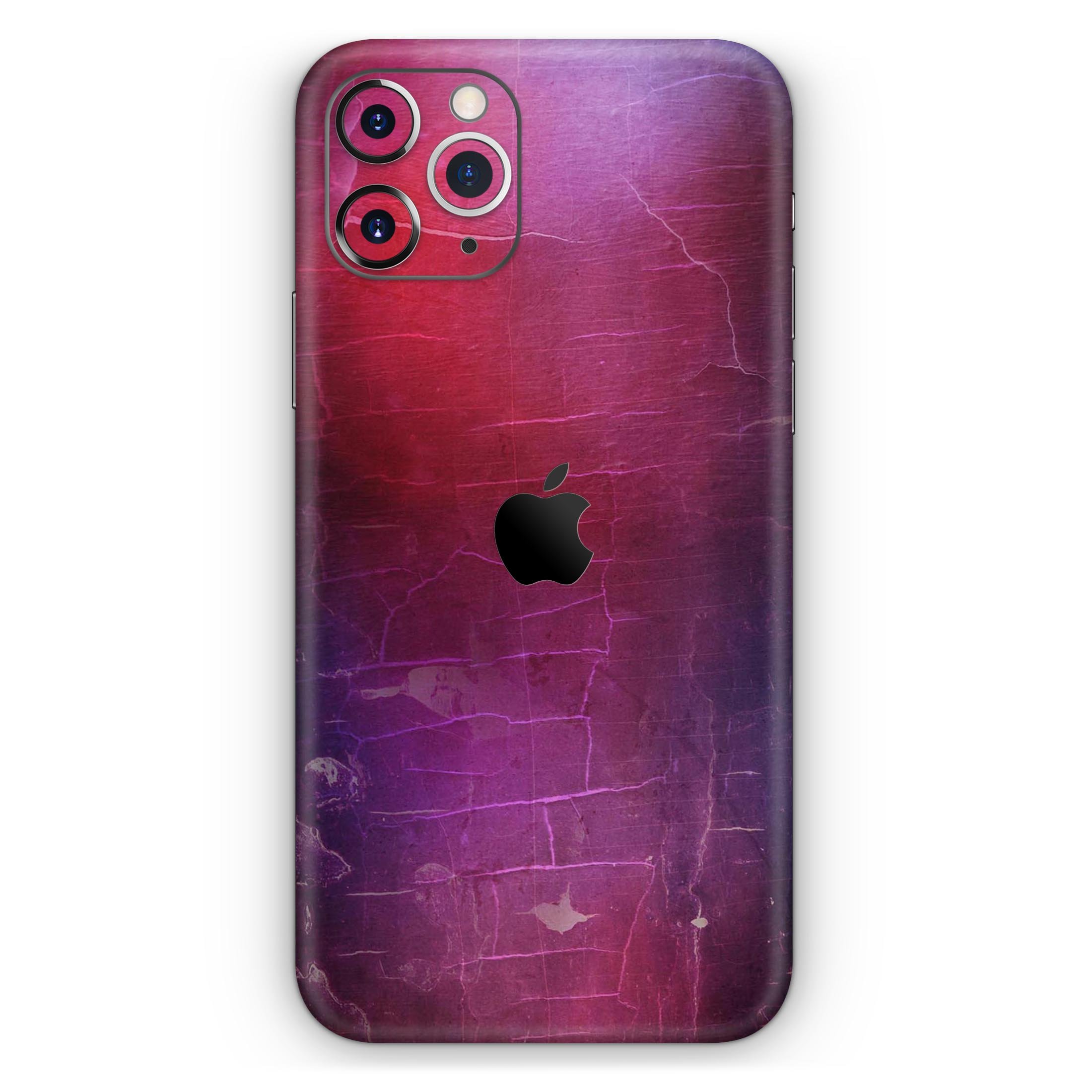 Abstract Fire & Ice V3 skin for Apple iPhone 13, showcasing vibrant colors and sleek design.