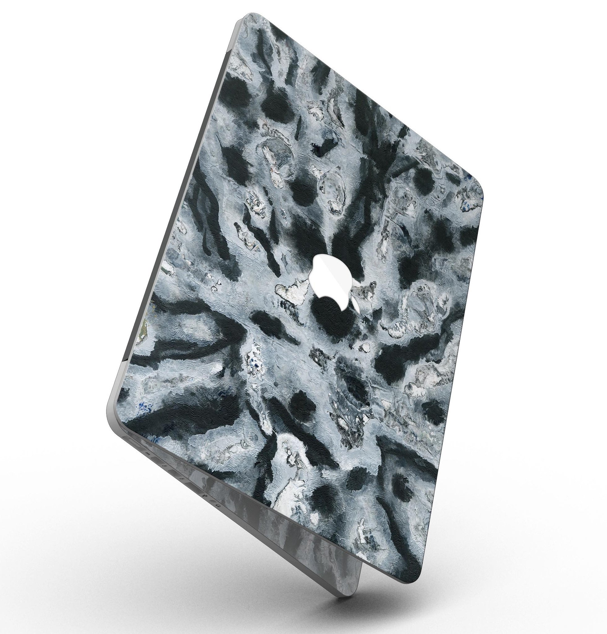 Abstract Paint v4 skin for MacBook Pro with Retina Display, showcasing vibrant colors and a sleek design.