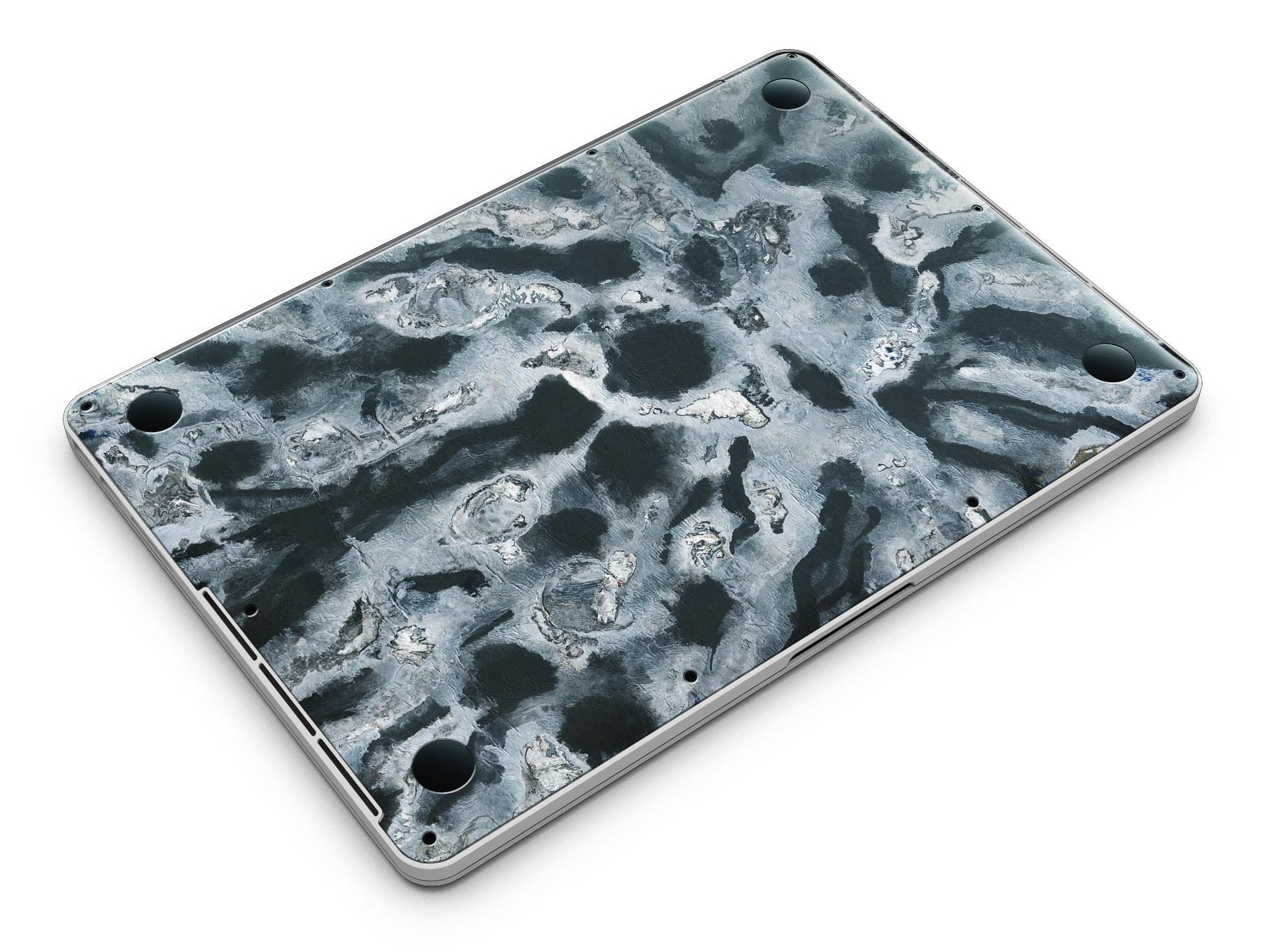 Abstract Paint v4 skin for MacBook Pro with Retina Display, showcasing vibrant colors and a sleek design.