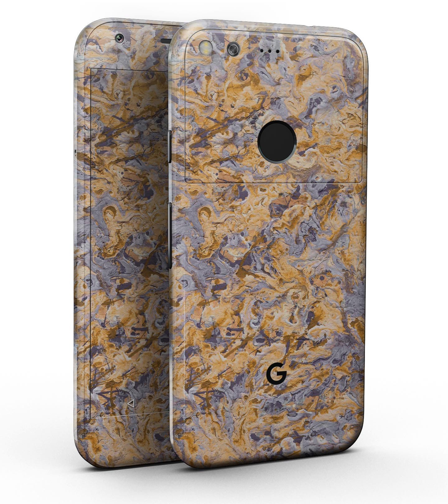 Abstract Wet Paint Pale v4 Full-Body Skin Kit for Google Pixel, showcasing sleek design and precision fit.