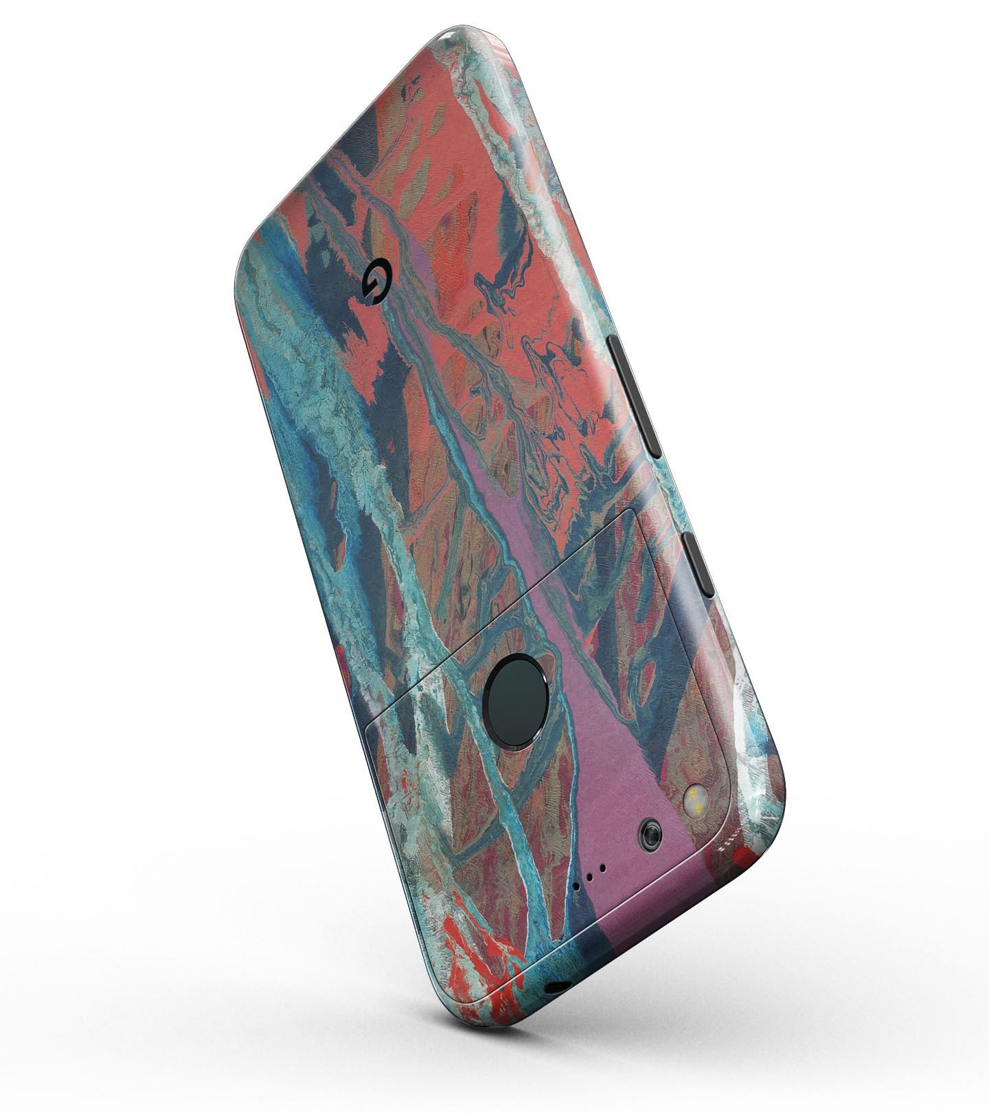 Abstract Wet Paint v92 Full-Body Skin Kit for Google Pixel, showcasing sleek design and precision fit.