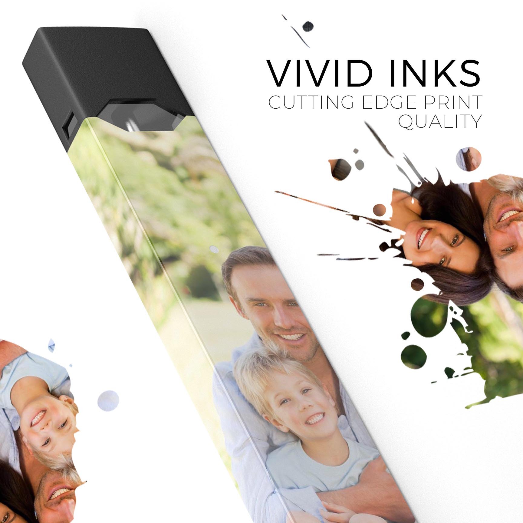 Premium Decal Protective Skin-Wrap Sticker for JUUL device, showcasing vibrant designs and a sleek finish.