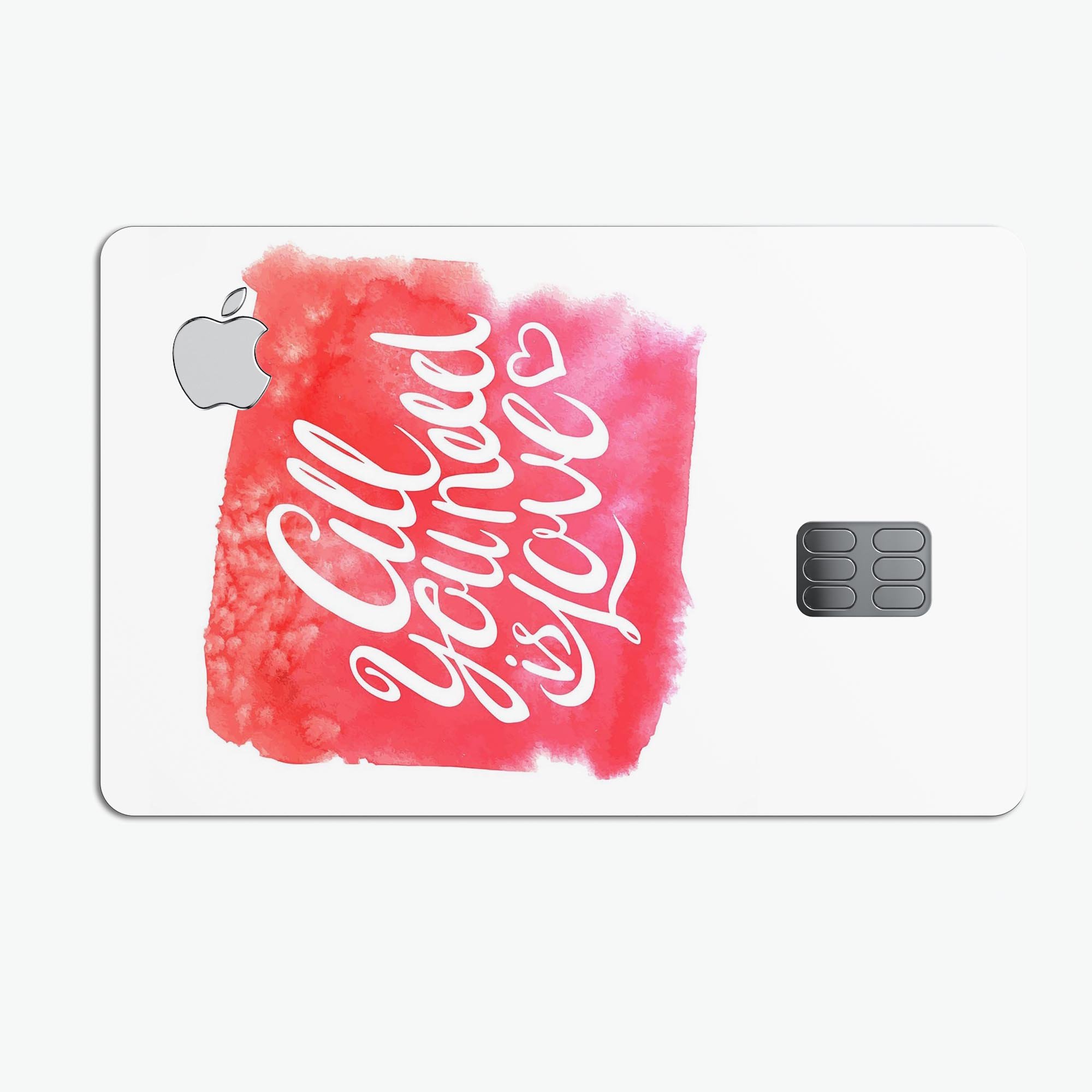 Premium Protective Decal Skin-Kit for Apple Card featuring a stylish design and high-quality vinyl material.