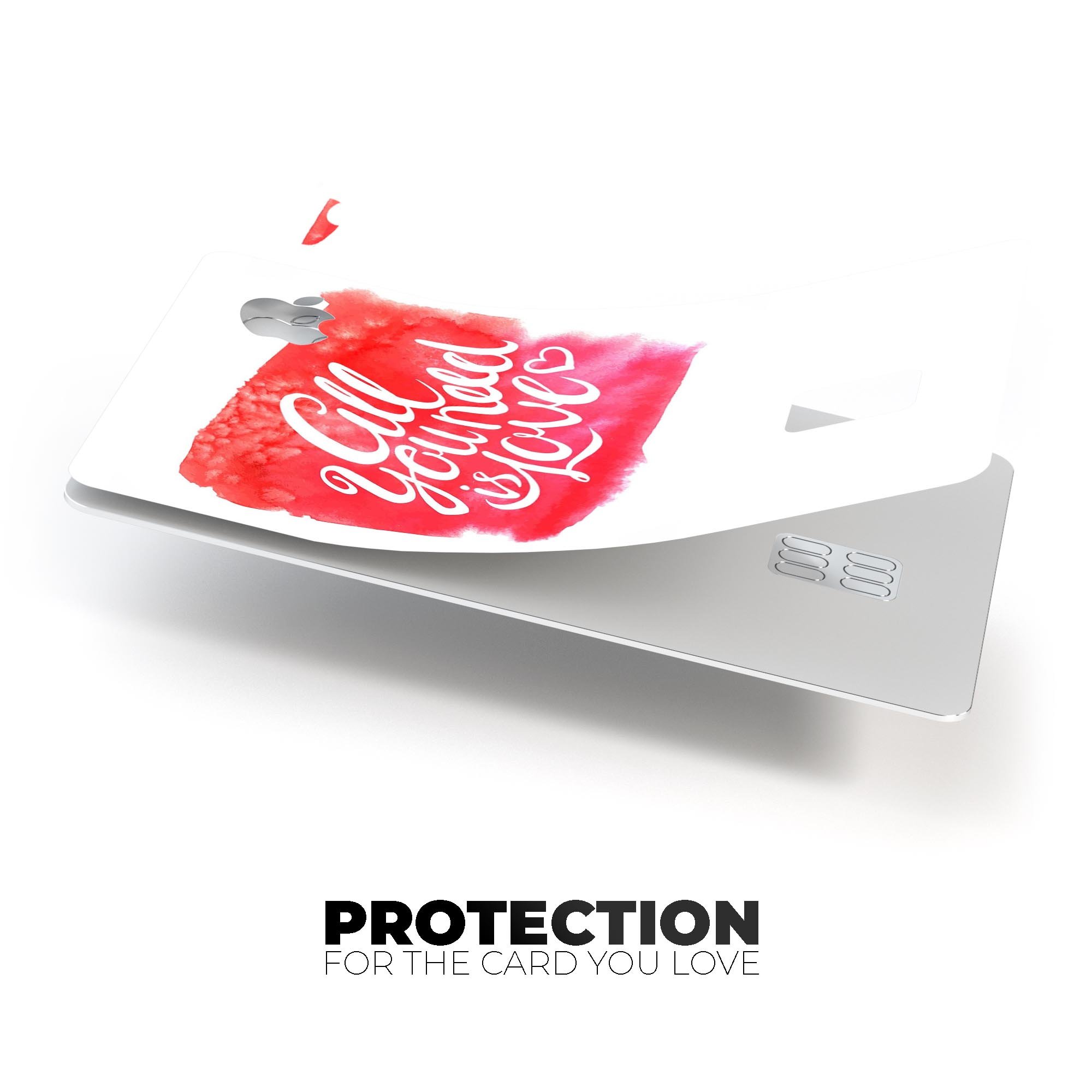 Premium Protective Decal Skin-Kit for Apple Card featuring a stylish design and high-quality vinyl material.