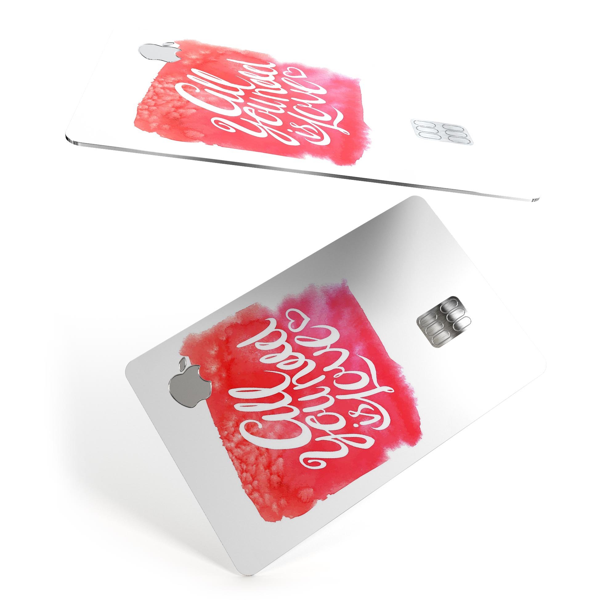 Premium Protective Decal Skin-Kit for Apple Card featuring a stylish design and high-quality vinyl material.