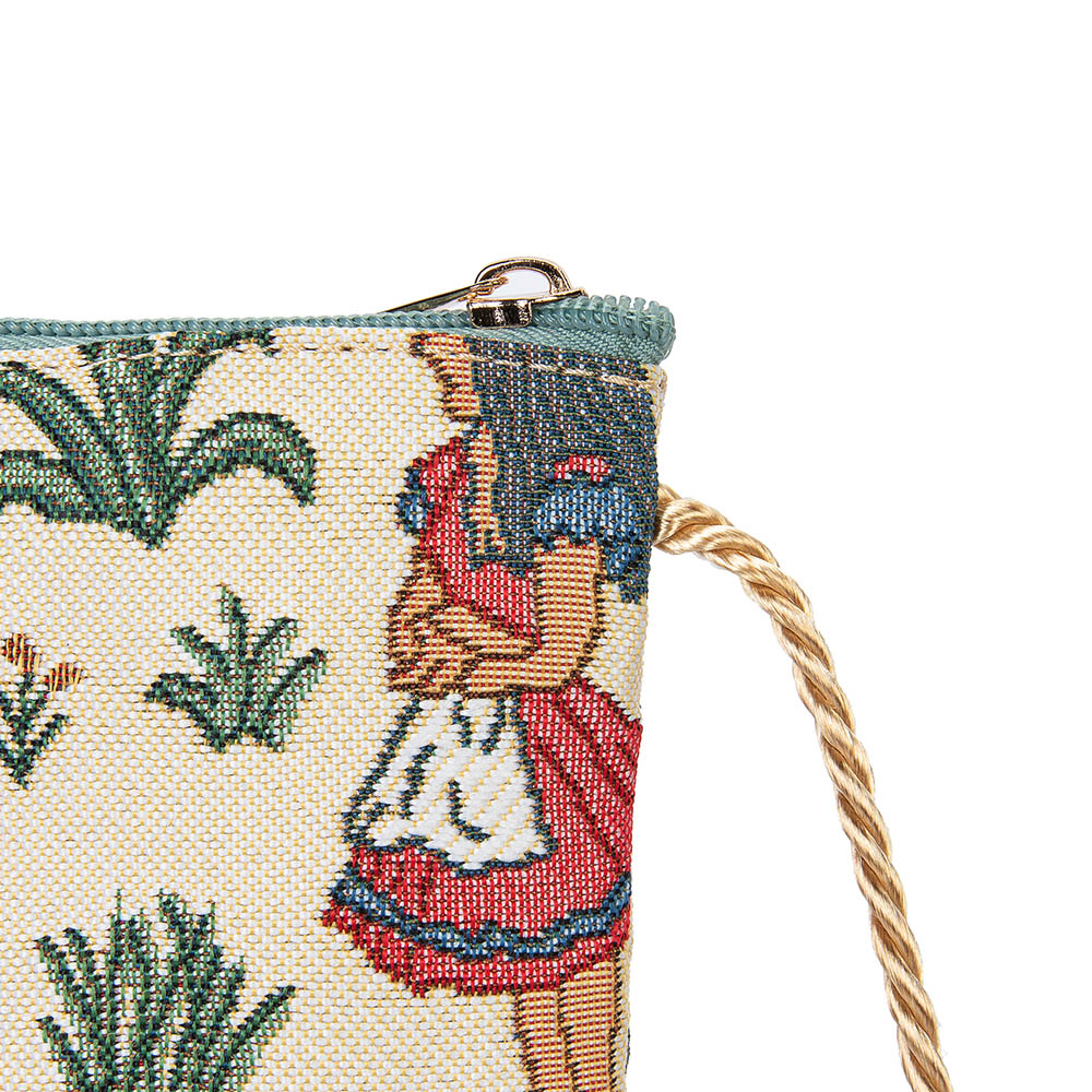 Alice in Wonderland Smart Bag featuring eco-friendly materials and whimsical design inspired by classic characters.