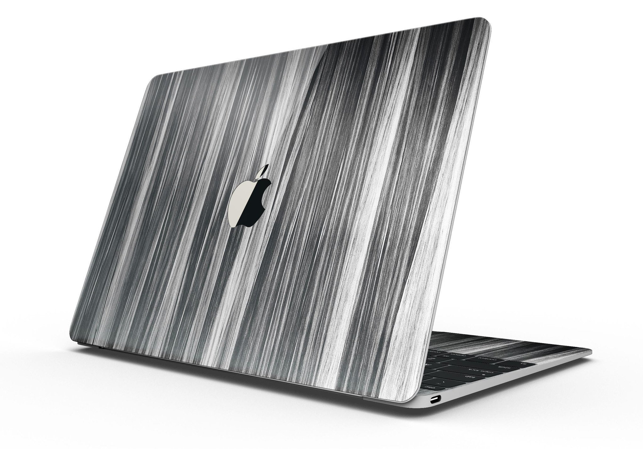 Allure Collection Luxurious Textured Wood Kit for 12" MacBook showcasing elegant wood finishes and precision-cut design.