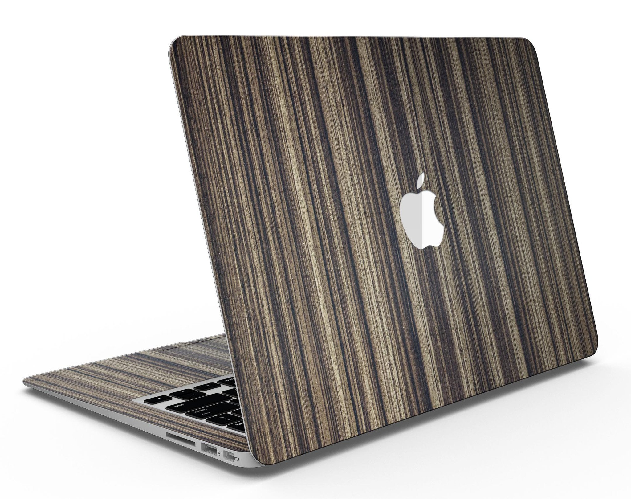 Allure Collection Luxurious Textured Wood Kit for MacBook Air showcasing elegant wood finishes and precision-cut design.