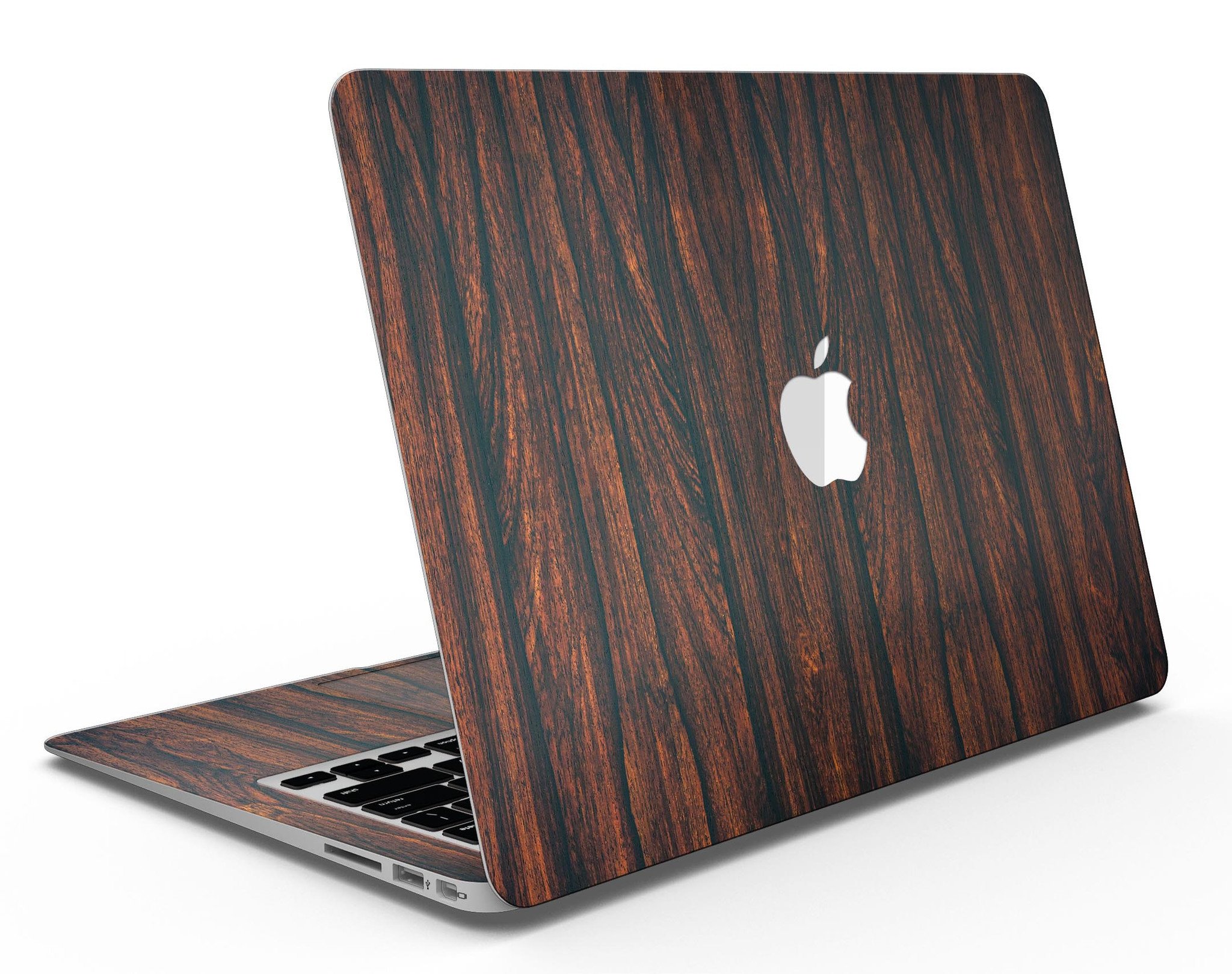 Allure Collection Luxurious Textured Wood Kit for MacBook Air showcasing elegant wood finishes and precision-cut design.