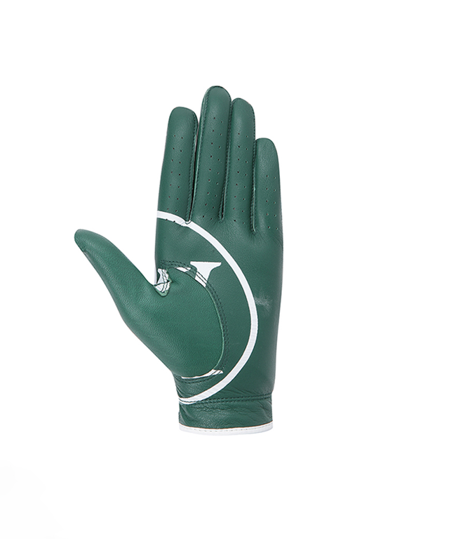 ANEW GOLF Big Logo Left Hand Golf Glove for Men made from high-quality sheepskin, featuring a stylish big logo design.