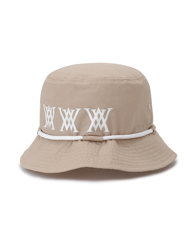 ANEW Golf Unisex Loop Colour Bucket Hat in Beige, featuring a stylish design and comfortable fit for outdoor activities.