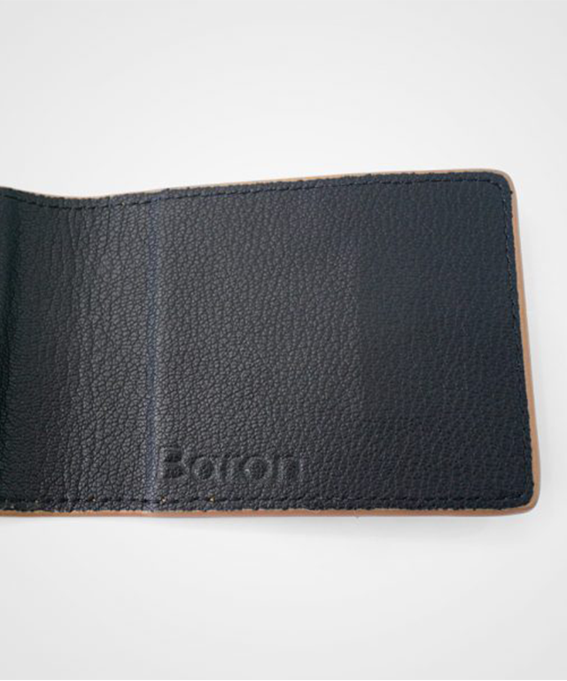 Baron Camouflage Money Clip in Yellow, featuring a sleek design and powerful magnet for secure cash and card storage.